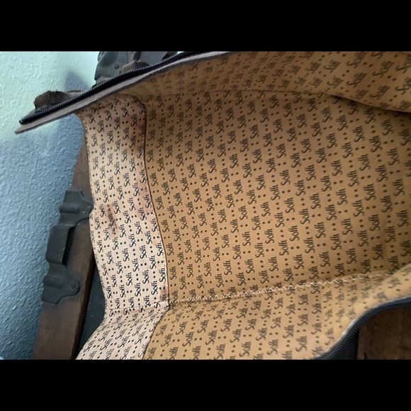 Vintage Sofft Modena lll Ebano DK brown suede boot in a size 7 M BNIB~ - Picture 3 of 9